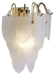 Searchlight 48910-1SB - Аплик FEATHER 1xE14/60W/230V
