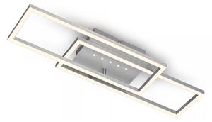 Brilo - Димируемо таванно LED осветително тяло LED/30W/230V 3000K матов хром