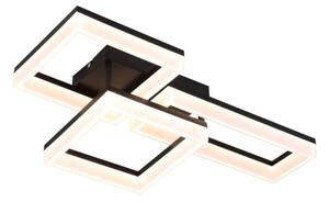 Searchlight 28612BK - LED димируемо таванно осветително тяло WALL ART II LED/30W/230V 32x60 cm