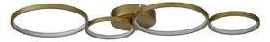 Searchlight 25772-4GO - CIRQUE LED таванен плафон, с възможност за димиране, 37W, 230V, 3000K, 33x97 cm