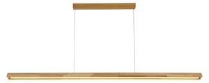 Brilagi - LED полилей на кабел UMEA WOOD LED/40W/230V 150 cm дърво