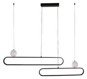 LED полилей на кабел FLORENTYNA LED/48W/230V 4000K черен/бял