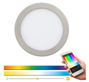 Eglo 33317 - LED RGBW димируемо вградено таванно осветително тяло FUEVA-C LED/15,6W/230V Ø22,5 см