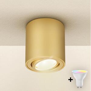 Brilagi - LED RGBW димируемо точково осветително тяло MIA 1xGU10/4,8W/230V 84x80 мм златно