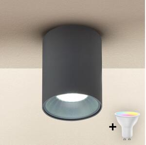Brilagi - LED RGBW димируемо точково осветително тяло TRINE 1xGU10/4,8W/230V антрацит