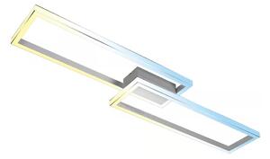 Briloner 3761019 - Димируем таванен LED плафон LED/45W/230V 2700-6500K + ДУ матов хром
