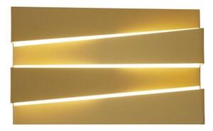 Searchlight 86410GO - LED стенно осветително тяло SECTION LED/18W/230V златисто