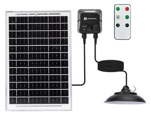 Aigostar - соларна висяща LED лампа на кабел със сензор LED/3,7V 6000 mAh IP65 + ДУ