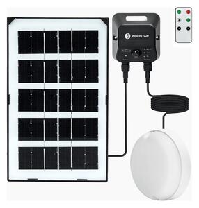 Aigostar - LED соларно таванно осветително тяло със сензор LED/3,7V 3000 mAh IP65 + дистанционно управление
