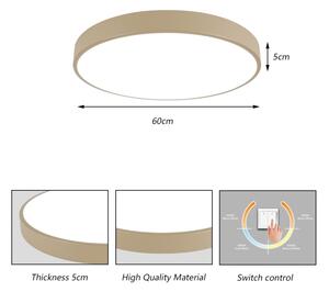 Brilagi - LED таванно осветително тяло POOL LED, 60W, 230V, 3000/4000/6000K, Ø 60 см, бежово
