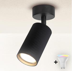 Brilagi - LED RGBW димируемо точково осветително тяло SELE MODERN 1xGU10/4,8W/230V черно