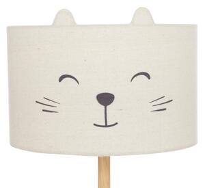 Atmosphera - Детска подова лампа FÉLIX 1xE27/40W/230V с котешки мотив