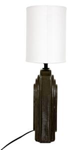 Atmosphera - Настолна лампа MONIA 1xE14/60W/230V черна/бяла