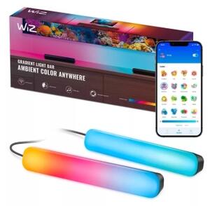 WiZ - Комплект 2x LED RGBIC регулируемо осветително тяло GRADIENT LED/8,2W/230V 2700-6500K Wi-Fi
