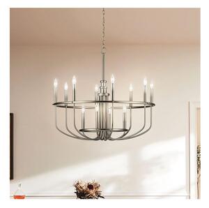 Kichler KL-CAPITOL-HILL12-BN-Полилей на верига CAPITOL HILL 12xE14/40W/230V хром