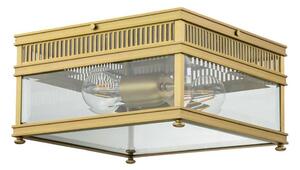 Elstead HOLBORN-F-BB - Външно осветително тяло HOLBORN 2xE27/60W/230V IP44, златисто