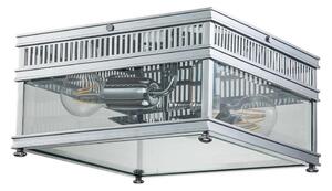 Elstead HOLBORN-F-PC - Външно осветително тяло HOLBORN 2xE27/60W/230V IP44 блестящ хром