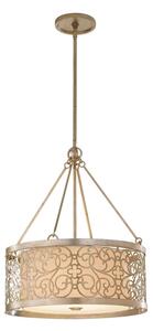 Feiss FE-ARABESQUE4 - Полилей на прът ARABESQUE 4xE27/60W/230V златен