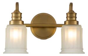 Quoizel QZ-SWELL2-BB-BATH-LED Стенен осветител за баня SWELL, 2xG9/3W/230V, IP44, златист