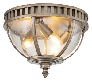 Kichler KL-HALLERON-F-BU - Външно таванно осветително тяло HALLERON 3xE14/40W/230V IP44
