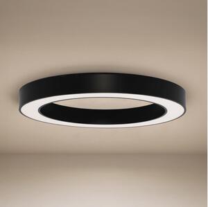 LED таванно осветително тяло LED/80W/230V 3000/4000/6500K Ø 80 см, черно