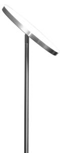 LED димируема подова лампа NORA LED/25W/230V 2200/3000/4000K + LED/5W 3000K хром + с дистанционно управление