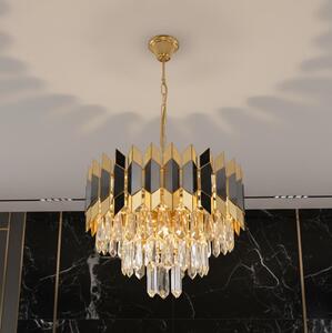Brilagi - Полилей на верига CRISTAL 5xE14/40W/230V Ø 38 см