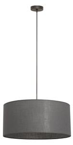 Полилей с кабел ALBA 1xE27/15W/230V, с диаметър 40 см, сив