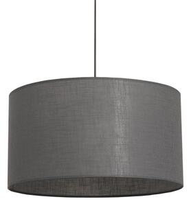 Полилей с кабел ALBA 1xE27/15W/230V, с диаметър 40 см, сив