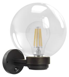 BRILAGI - Външно стеннo осветително тяло със сензор HARBOR 1xE27/40W/230V IP33 антрацит/прозрачно