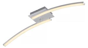 LED таванно осветително тяло 2xLED/6W/230V 3000K матов хром
