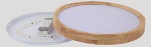 Brilagi - LED таванно осветително тяло WOODROUND LED/30W/230V 3000/4000/6000K, с диаметър 40 см