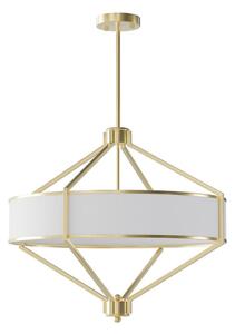 Open Design OR85839 - Полилей на тръба ZUNDO 4xE27/15W/230V месинг/бял