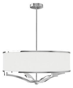 Open Design OR84801 - Полилей на тръба GERDO 4xE27/12W/230V блестящ хром/бяло