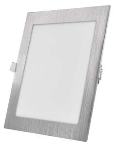 Вградено LED осветително тяло NEXXO LED/18W/230V 3000/3500/4000K сребристо 22,5x22,5 cm