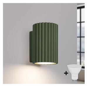 BRILAGI - LED настенно осветително тяло CRESTO 1xGU10/10W/230V 10 cm зелено
