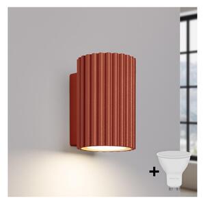 Brilagi - LED настенно осветително тяло CRESTO 1xGU10/10W/230V 10 см червено