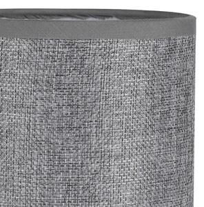 Brilagi - Абажур за настолна лампа TABLON E27, Ø 14 cm, сив