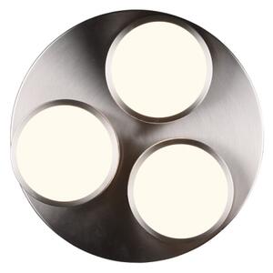 Trio - LED димируемо таванно осветително тяло FRANKLIN 3xLED/8,5W/230V Ø 35 cm хром