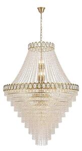 Searchlight 1711-102SB - Полилей на верига LOUIS PHILLIPE 28xE14/60W/230V