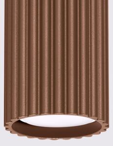 Brilagi - LED точково осветително тяло CRESTO 1xGU10/10W/230V 10 cm кафяво