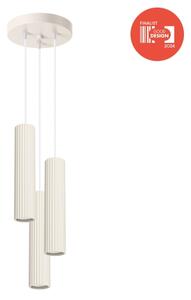 Brilagi - LED полилей на кабел CRESTO 3xGU10/10W/230V кремав