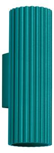 Brilagi - LED стенно осветително тяло CRESTO 2xGU10/10W/230V, 20 см, тюркоазено
