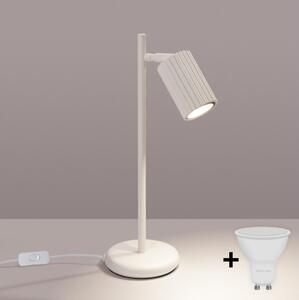 Brilagi - LED настолна лампа CRESTO 1xGU10/10W/230V кремава