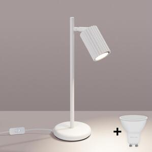 Brilagi - LED настолна лампа CRESTO 1xGU10/10W/230V бяла