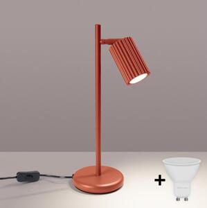 Brilagi - LED настолна лампа CRESTO 1xGU10/10W/230V червена