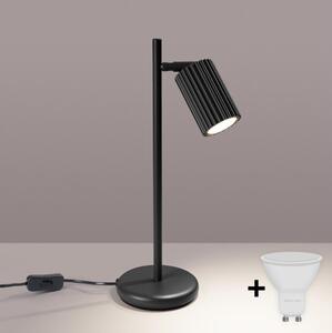Brilagi - LED настолна лампа CRESTO 1xGU10/10W/230V черна