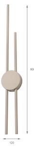 LED стенен осветително тяло LANA LED/15W/230V 4000K бежово
