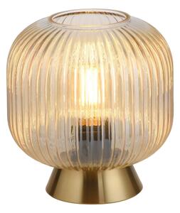 Schöner Wohnen 13573-27 - настолна лампа NAMI 1xE27/25W/230V златиста/бежова
