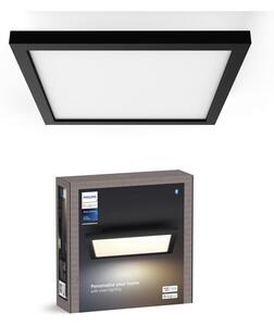 Philips - димируемо таванно осветително тяло Hue AURELLE LED/19W/230V 30x30 cm черно